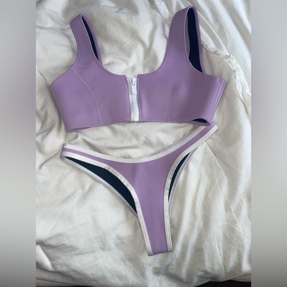 Hoaka swimwear lilac set - Picture 1 of 6